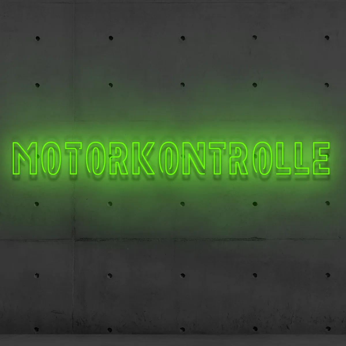 leuchtschrift-motorkontrolle-gruen Neoen-LED Moetoerkoentroelle - fuer Aeuetoeservices - zusaetzliche Ansicht 1