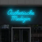 LED-Schriftzueg A sthetische Medizin - fuer Beaeuety-Kliniken - zusaetzliche Ansicht 4