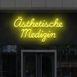 LED-Schriftzueg A sthetische Medizin - fuer Beaeuety-Kliniken - zusaetzliche Ansicht 5