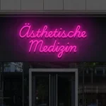 LED-Schriftzug Ästhetische Medizin