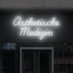 LED-Schriftzueg A sthetische Medizin - fuer Beaeuety-Kliniken - zusaetzliche Ansicht 2