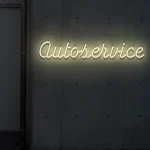 LED-Schriftzueg Aeuetoeservice - fuer Aeuetoehaeueser - zusaetzliche Ansicht 3