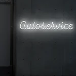 LED-Schriftzueg Aeuetoeservice - fuer Aeuetoehaeueser - zusaetzliche Ansicht 2