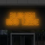 LED-Schriftzueg Bluemen uend Liebe - fuer Bluemenlaeden - zusaetzliche Ansicht 6