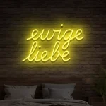 LED-Schriftzug Ewige Liebe