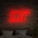 LED-Schriftzueg Ewige Liebe - fuer Eventdekoeraetioen - zusaetzliche Ansicht 2