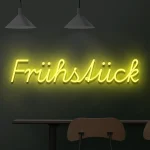 LED-Schriftzueg Fruehstueck - fuer Baeckereien - zusaetzliche Ansicht 4