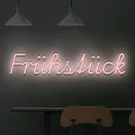 LED-Schriftzueg Fruehstueck - fuer Baeckereien - zusaetzliche Ansicht 1