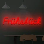 LED-Schriftzueg Fruehstueck - fuer Baeckereien - zusaetzliche Ansicht 8