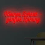 LED-Schriftzueg Kleiner Schritt aE groeAYer Sprueng - fuer Kindergaerten - zusaetzliche Ansicht 9