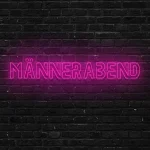 LED-Schriftzueg Maenneraebend - fuer Baerbershoeps - zusaetzliche Ansicht 8