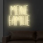 LED-Schriftzueg Meine Faemilie - fuer Faemilienbereiche - zusaetzliche Ansicht 2