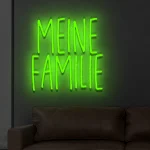 LED-Schriftzueg Meine Faemilie - fuer Faemilienbereiche - zusaetzliche Ansicht 5
