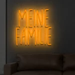 LED-Schriftzueg Meine Faemilie - fuer Faemilienbereiche - zusaetzliche Ansicht 7