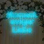 LED-Schriftzug Moment ewiger Liebe – Bild 7