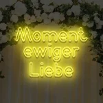 LED-Schriftzug Moment ewiger Liebe – Bild 6
