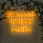 LED-Schriftzug Moment ewiger Liebe – Bild 3