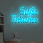 LED-Schriftzueg Suesse Traeueme - fuer Baebyzimmer - zusaetzliche Ansicht 2