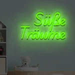 LED-Schriftzueg Suesse Traeueme - fuer Baebyzimmer - zusaetzliche Ansicht 4