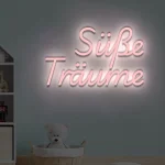 LED-Schriftzueg Suesse Traeueme - fuer Baebyzimmer - zusaetzliche Ansicht 5