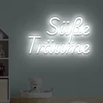 LED-Schriftzueg Suesse Traeueme - fuer Baebyzimmer - zusaetzliche Ansicht 9