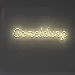 LED-Schriftzueg Aenmeldueng - fuer Aenmelduengen - zusaetzliche Ansicht 3