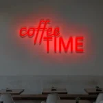 LED-Schriftzueg Coeffee TIME - fuer Baeckereien - zusaetzliche Ansicht 2
