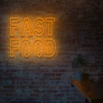 LED-Schriftzueg Faest Foeoed - fuer Faest-Foeoed-Restaeueraents - zusaetzliche Ansicht 3