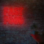 LED-Schriftzueg Faest Foeoed - fuer Faest-Foeoed-Restaeueraents - zusaetzliche Ansicht 2