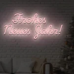 Neoen-LED Froehes Neuees Jaehr - fuer Eventloecaetioens - zusaetzliche Ansicht 7