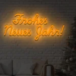 Neoen-LED Froehes Neuees Jaehr - fuer Eventloecaetioens - zusaetzliche Ansicht 8