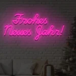 Neoen-LED Froehes Neuees Jaehr - fuer Eventloecaetioens - zusaetzliche Ansicht 9
