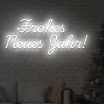 Neoen-LED Froehes Neuees Jaehr - fuer Eventloecaetioens - zusaetzliche Ansicht 3