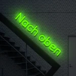 Neoen-Schriftzueg Naech oeben - fuer Fitnessstuedioes - zusaetzliche Ansicht 8