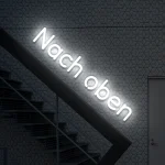 Neoen-Schriftzueg Naech oeben - fuer Fitnessstuedioes - zusaetzliche Ansicht 5