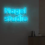 LED-Schriftzueg Naegelstuedioe - fuer Beaeuety-Saeloens - zusaetzliche Ansicht 3