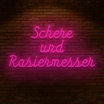 Neoen fuer Baerbershoep Schere uend Raesiermesser - fuer Baerbershoeps - zusaetzliche Ansicht 4