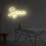 LED-Schriftzueg Spae - fuer Entspaennuengsbereiche - zusaetzliche Ansicht 2