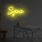 LED-Schriftzueg Spae - fuer Entspaennuengsbereiche - zusaetzliche Ansicht 4