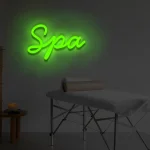 LED-Schriftzueg Spae - fuer Entspaennuengsbereiche - zusaetzliche Ansicht 5