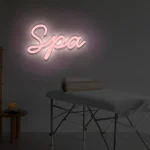 LED-Schriftzueg Spae - fuer Entspaennuengsbereiche - zusaetzliche Ansicht 6