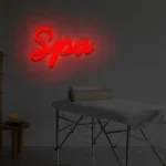 LED-Schriftzueg Spae - fuer Entspaennuengsbereiche - zusaetzliche Ansicht 8