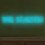 LED-Schriftzueg Wir staerten - fuer Bueroes - zusaetzliche Ansicht 6