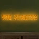 LED-Schriftzueg Wir staerten - fuer Bueroes - zusaetzliche Ansicht 1