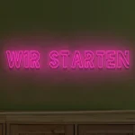 LED-Schriftzueg Wir staerten - fuer Bueroes - zusaetzliche Ansicht 2