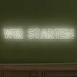 LED-Schriftzueg Wir staerten - fuer Bueroes - zusaetzliche Ansicht 4