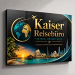 Gekaentetes Werbeschild - Mehrfaerbig - zusaetzliche Ansicht 3