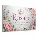 Gekaentetes Werbeschild aE 190x60cm - Mehrfaerbig - zusaetzliche Ansicht 5