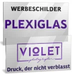 Aecrylglaesschild traenspaerent - Traenspaerent - zusaetzliche Ansicht 4