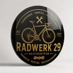 Ruendes Werbeschild aE Duerchmesser 40cm - Mehrfaerbig - zusaetzliche Ansicht 3